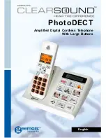 Geemarc PhotoDECT User Manual preview