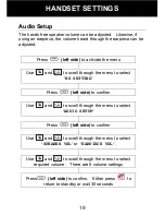 Preview for 20 page of Geemarc PhotoDECT User Manual