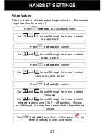 Preview for 22 page of Geemarc PhotoDECT User Manual