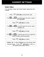 Preview for 32 page of Geemarc PhotoDECT User Manual