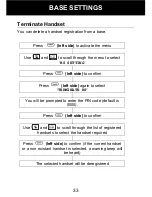 Preview for 34 page of Geemarc PhotoDECT User Manual