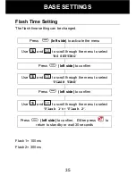 Preview for 36 page of Geemarc PhotoDECT User Manual