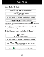 Preview for 49 page of Geemarc PhotoDECT User Manual