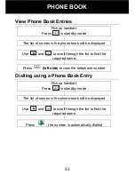Preview for 54 page of Geemarc PhotoDECT User Manual