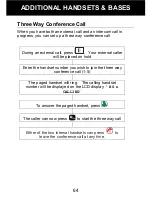 Preview for 65 page of Geemarc PhotoDECT User Manual