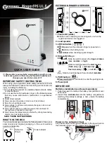 Geemarc Ringer595 U.L.E Quick User Manual preview