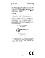 Preview for 21 page of Geemarc Solar 4 CID User Manual