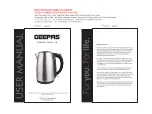 Geepas GK38021UK User Manual preview