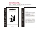 Preview for 1 page of Geepas GSM43019UK User Manual