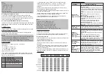 Preview for 2 page of Geevon W208703 User Manual