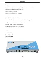 Preview for 5 page of Gefen 2X1 DVI KVM SWITCHER User Manual