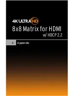 Preview for 191 page of Gefen 4K ULTRAHD EXT-UHD-88 User Manual