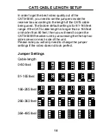 Preview for 14 page of Gefen CAT5-5000 User Manual