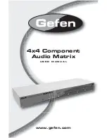 Gefen COMPAUD-44424 User Manual preview