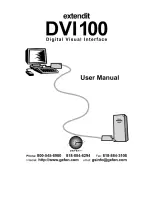 Preview for 1 page of Gefen DVI-100R User Manual