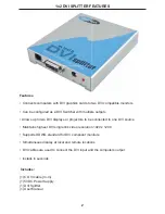 Предварительный просмотр 5 страницы Gefen DVI-144 User Manual