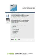 Gefen EXT-COMPAUD-2-HDMIN User Manual preview