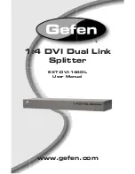 Gefen EXT-DVI-144DL User Manual preview