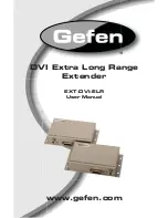 Preview for 1 page of Gefen EXT-DVI-ELR User Manual