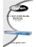 Gefen EXT-DVIKVM-841DL User Manual preview