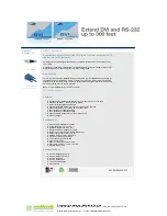 Предварительный просмотр 1 страницы Gefen EXT-DVIRS232-CAT5 User Manual