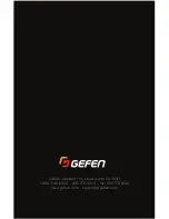 Предварительный просмотр 34 страницы Gefen EXT-HD-3G-C User Manual