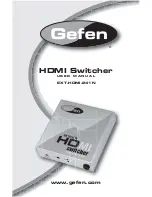 Preview for 1 page of Gefen EXT-HDMI-241N User Manual