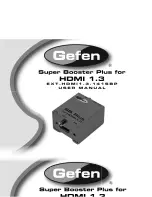 Gefen EXT-HDMI1.3-141SBP User Manual предпросмотр