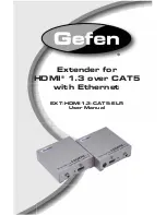 Preview for 1 page of Gefen EXT-HDMI1.3-CAT5-ELR User Manual