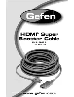 Gefen EXT-HDMISB User Manual preview