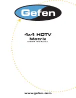 Предварительный просмотр 2 страницы Gefen EXT-HDTV-444N User Manual