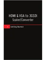 Preview for 11 page of Gefen EXT-HDVGA-3G-SC User Manual