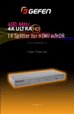 Gefen EXT-UHD600-14 User Manual preview