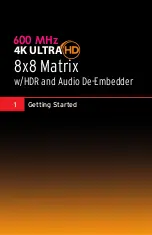 Предварительный просмотр 13 страницы Gefen EXT-UHD600A-88 User Manual