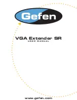 Gefen EXT-VGA-141SRN User Manual preview