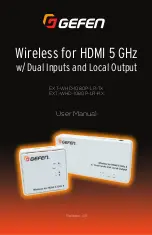 Preview for 1 page of Gefen EXT-WHD-1080P-LR User Manual