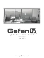 Preview for 1 page of Gefen GTV-HD-PVR User Manual