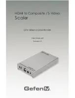 Gefen GTV-HDMI-2-COMPSVIDN User Manual предпросмотр