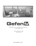 Предварительный просмотр 1 страницы Gefen GTV-MFDA-148 User Manual