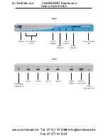 Предварительный просмотр 6 страницы Gefen HDMI 1.3 4x1 Switcher User Manual