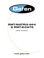 Gefen RMT-2-CAT5 User Manual preview