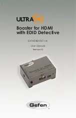 Gefen ULTRA HD EXT-HDBOOST-141 User Manual preview