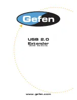 Preview for 1 page of Gefen USB-2.0 User Manual