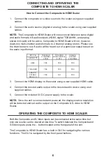 Preview for 9 page of GefenTV GTV-COMPSVID-2-HDMIS User Manual