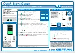 gefran 1200-RD00-00-0 Series Quick Start Manual preview