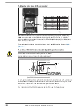 Предварительный просмотр 52 страницы gefran AD Quick Start Up Manual, Specification And Installation