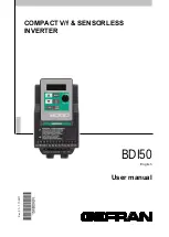 Preview for 1 page of gefran BDI50 Series User Manual