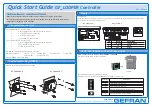 gefran GF_LOOPER 3.5” Quick Start Manual предпросмотр