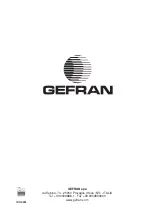 Предварительный просмотр 52 страницы gefran GFX-OP User Manual