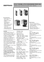 Preview for 1 page of gefran GTS-T 10 Series Technical Data Manual